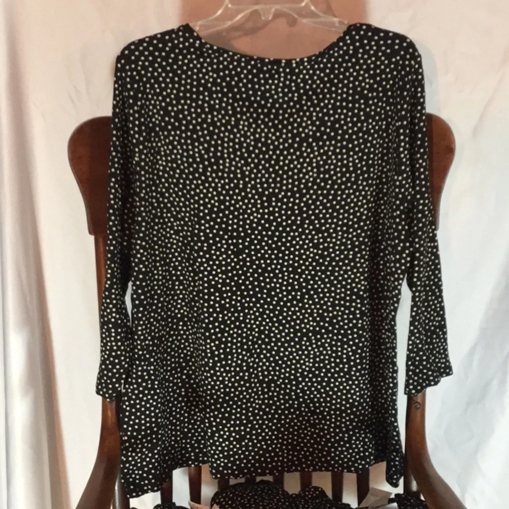 Sz 0X (16/18) Charter Club Cotton 3/4 Length Sleeve Top + Special Bundle Offer - Picture 3 of 4